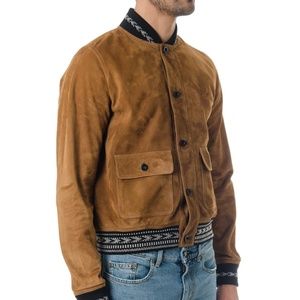 Saint Laurent Suede Bomber